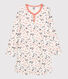 Camicia da notte bambina fantasia Parigi in cotone biologico