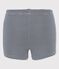 Shorts mare in materiale riciclato per bebè blu MEDIEVAL/bianco MARSHMALLOW