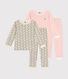 Set di 2 pigiami in cotone bambino