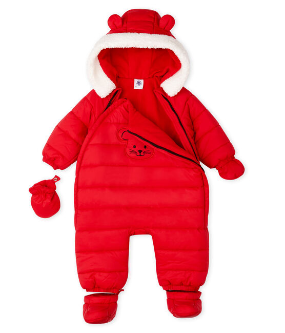 Tutina da pilota bebè unisex rosso TERKUIT