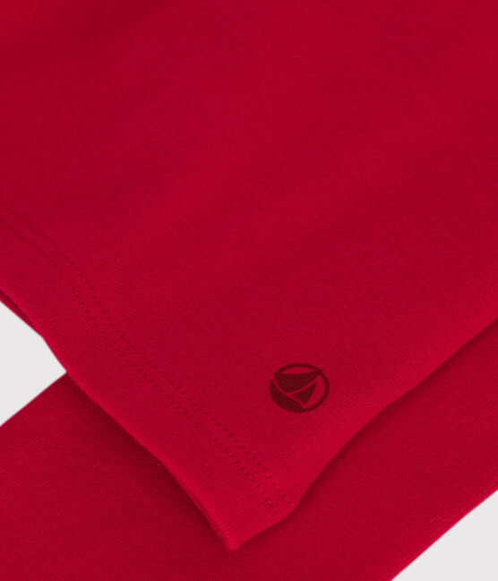 T-shirt L'ICONIQUE girocollo in cotone Donna rosso CORRIDA