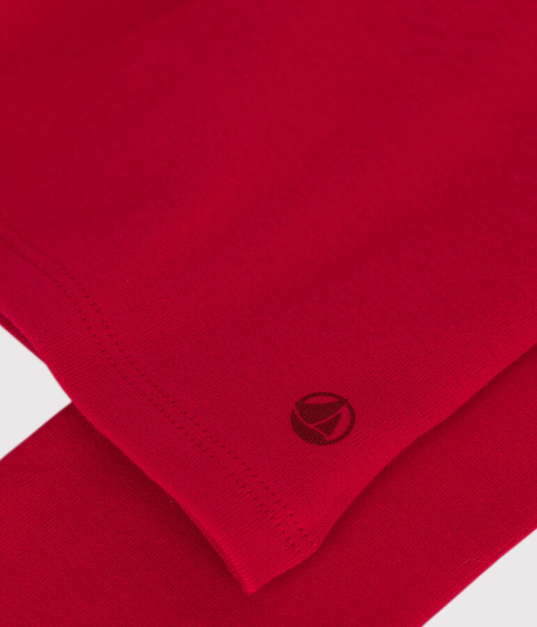 T-shirt L'ICONIQUE girocollo in cotone Donna rosso