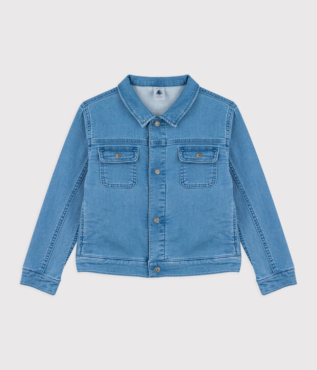 Giacca in denim bambina - bambino blu