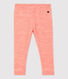 Leggings in lana e cotone bebé.