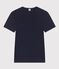 T-shirt L'ICONIQUE cocotte in cotone Donna blu SMOKING