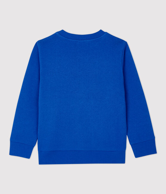 Felpa in molleton bambino blu MAJOR