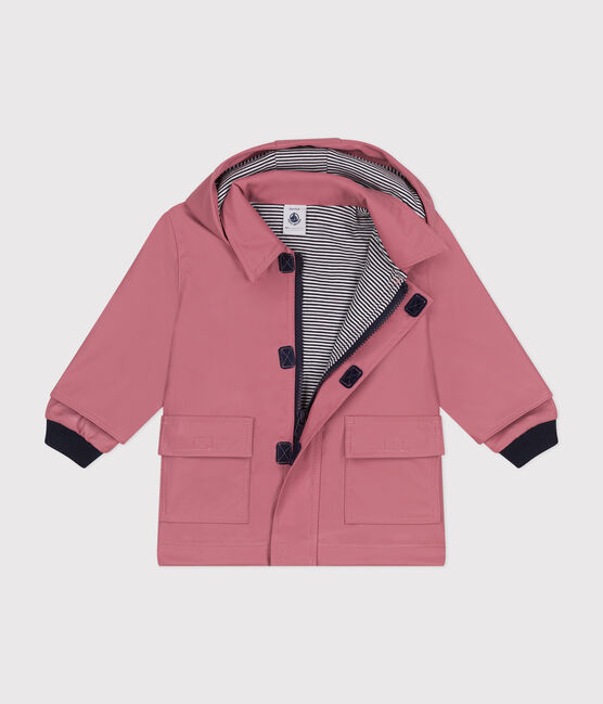 Impermebile iconico neonato rosa ROSEWOOD