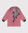 Impermebile iconico neonato rosa ROSEWOOD