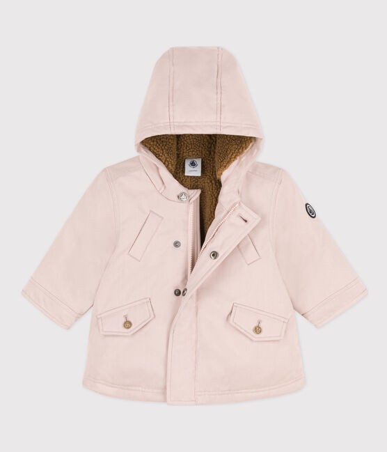 Parka idrorepellente per neonati rosa SALINE
