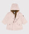 Parka idrorepellente per neonati rosa SALINE