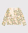 Cardigan in cotone bambina bianco AVALANCHE/ MULTICO