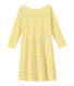 Abito donna con maniche 3/4 a righe