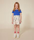 T-shirt a maniche corte in cotone bambina