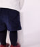 Shorts in velluto tinta unita neonata SOIR