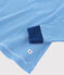 Pigiama millerighe blu bambino a costine blu RUISSEAU/bianco MARSHMALLOW
