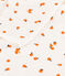 Tutina pigiama arance in cotone bianco MARSHMALLOW/bianco MULTICO