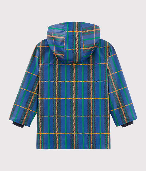 Cerata bambino unisex a scacchi blu/multicolore