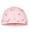 Cuffietta nascita bebè unisex fantasia rosa VIENNE/bianco MULTICO
