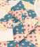 Pigiama patchwork donna in cotone ecru/multicolore
