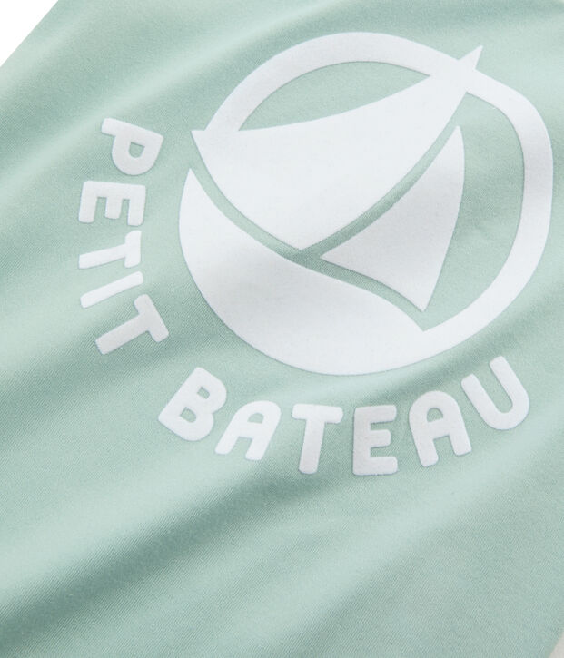 T-shirt logo bambino blu