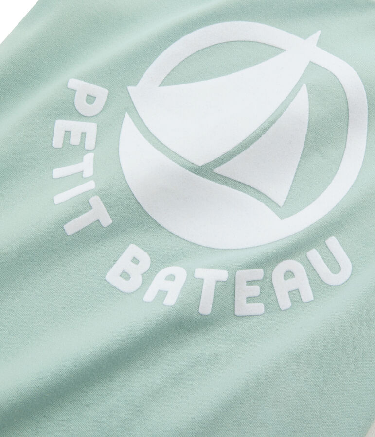 T-shirt logo bambino blu