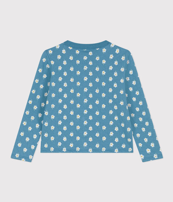 Cardigan fantasia in tubique trapuntato bambina POLOCHON/ MULTICO