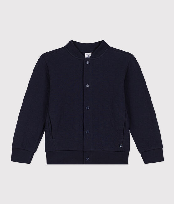 Cardigan in tubique bambino blu SMOKING