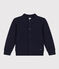 Cardigan in tubique bambino blu SMOKING