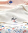 Confezione da 3 body a manica corta in cotone variante 1