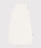 Sacco nanna per neonato in cotone stampato TOG 1.5 bianco/blu