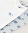 Set di body a maniche corte in cotone con balene neonato variante 1