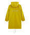 Giacchetta lungo reversibile donna giallo BAMBOO/verde PINEDE