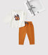 Confezione regalo bebè t-shirt e pantalone