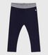 Leggings in cotone spesso tinta unita neonato