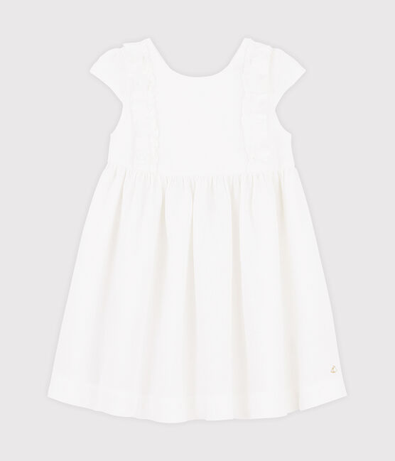 Abito da cerimonia bambina bianco MARSHMALLOW