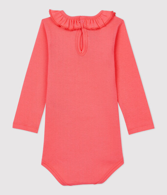 Body in cotone bebè. arancione PEACHY