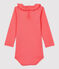 Body in cotone bebè. arancione PEACHY