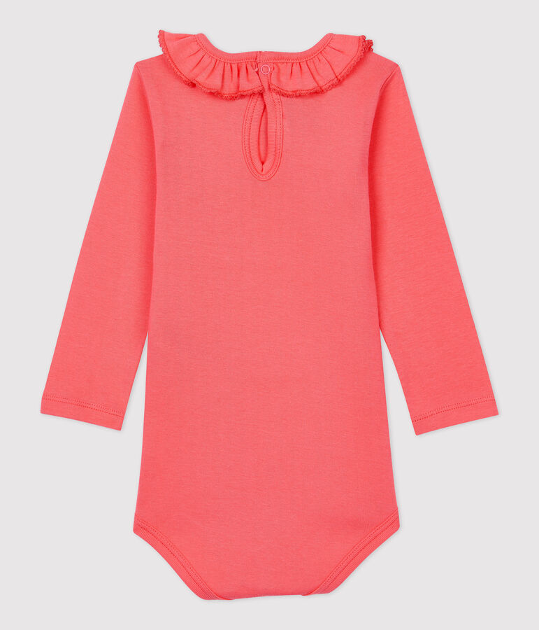 Body in cotone beb&egrave;. arancione PEACHY