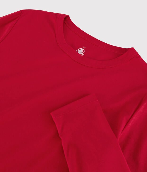 T-shirt in cotone Sea Island Donna rosso