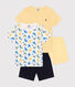 Confezione da 2 pigiami shorts in cotone bambino
