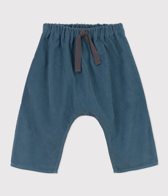 Pantalone in velluto a costine bebè. blu ROVER