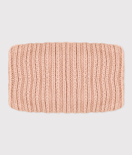 Snood in maglia con fodera in pile bebè bambino unisex rosa SALINE
