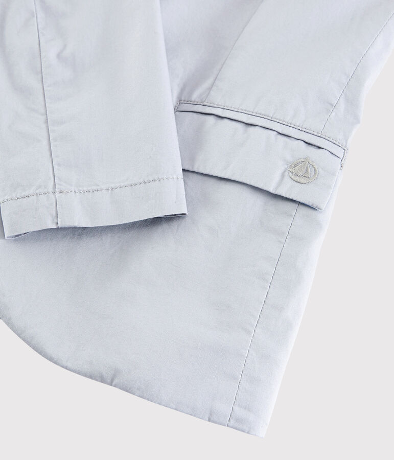 Giacca in tessuto serge bambino grigio