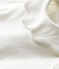 Blusa per bebè in cotone bianco MARSHMALLOW