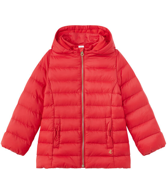 Piumino bambina rosso TERKUIT