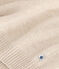Pullover jaquard in lana e cotone bambino unisex beige/multicolore