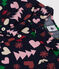 Blusa a maniche lunghe in flanella bambina blu SMOKING/bianco MULTICO