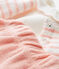 Completo 3 pezzi bebè femmina bianco MARSHMALLOW/rosa ROSAKO CN