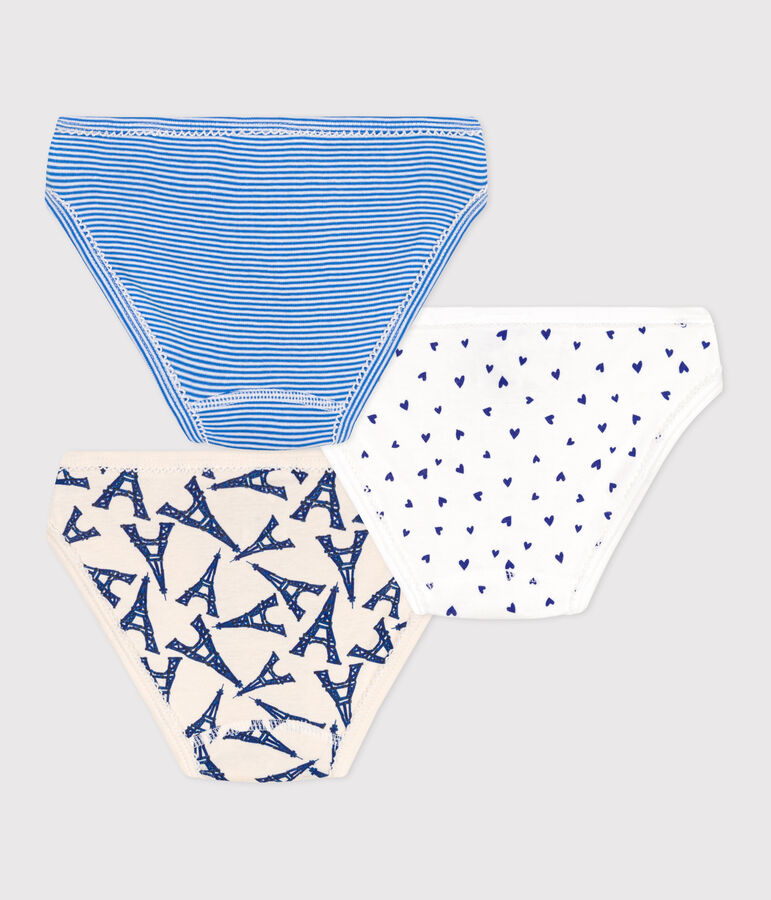 Set di 3 slip Parigi in cotone bambino variante 1
