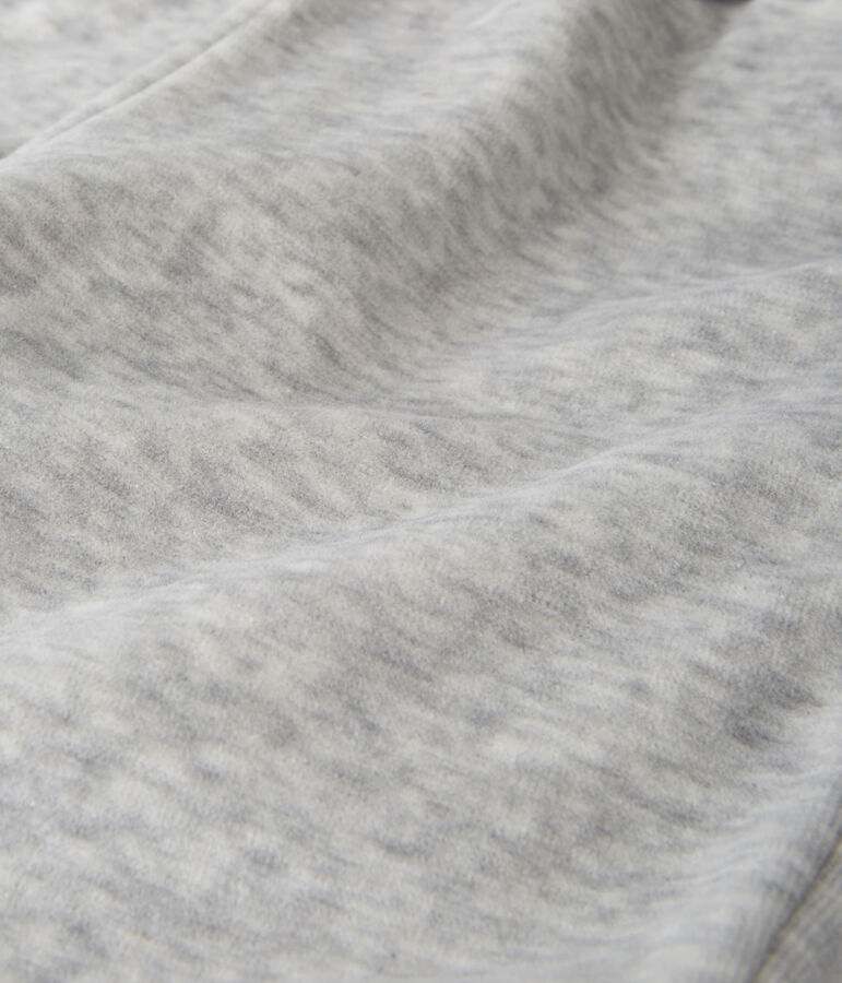 Pantaloni per bambino in molleton grigio SUBWAY CHINE